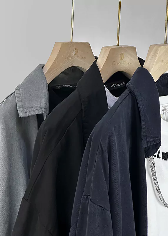 شومیز کتان نخ آستین بلند تابستانی