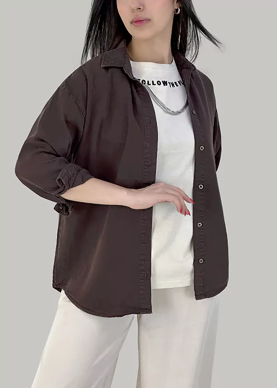 شومیز کتان نخ تابستانی