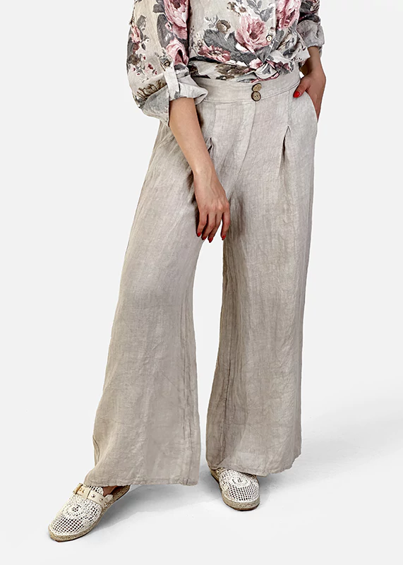 شلوار لینن خنک ایتالیایی مناسب تابستان