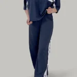 بلوز ورزشی سرمه ای