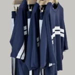 بلوز ورزشی سرمه ای